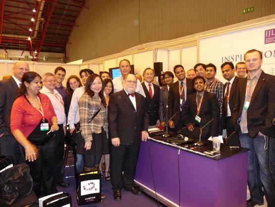 Nasz rzeczoznawca na seminarium Grupy Rapaport na targach International Jewellery London 2011