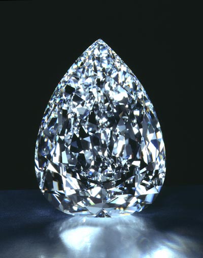 Millenium Star 203.04 Ct kolor D, czystość FL, własność De Beers